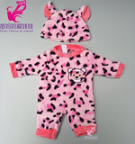 doll clothes for 43cm baby new born doll coat unicorn hoodie 17 inch 18 inch baby doll dress Christmas toys clothes