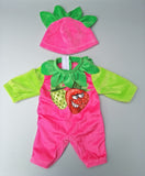 doll clothes for 43cm baby new born doll coat unicorn hoodie 17 inch 18 inch baby doll dress Christmas toys clothes