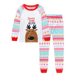 Christmas Children's Pajamas Set Girls Cotton New Years Sleepwear Set Long-sleeved Good Quality Print Cute Kids Pajamas Suit