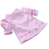 Full Cotton Baby Clothes Girls T shirt Long Sleeve Newborn Infant Clothing Toddler Girls Print Baby T-shirt  2019 New Autumn