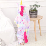SAILEROAD Baby Girl Pajamas For Girls Unicorn Pajamas Kids Flannel Kigurumi Children Pijama Animal Sleepwear Warm Winter Onesies