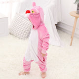 SAILEROAD Baby Girl Pajamas For Girls Unicorn Pajamas Kids Flannel Kigurumi Children Pijama Animal Sleepwear Warm Winter Onesies
