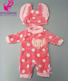 doll clothes for 43cm baby new born doll coat unicorn hoodie 17 inch 18 inch baby doll dress Christmas toys clothes