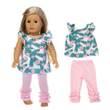 doll clothes for 43cm baby new born doll coat unicorn hoodie 17 inch 18 inch baby doll dress Christmas toys clothes