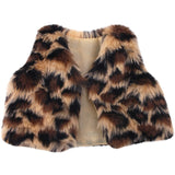 18 inch Girls doll dress fur vest coat American newborn clothes accessories Baby toys fit 43 cm baby dolls c702