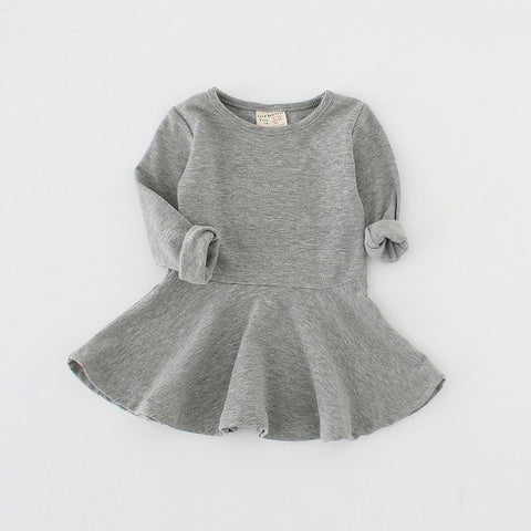 2019 baby girl winter dress long sleeve newborn dresses infant 1 year birthday outfits 6 month baby girl dress for newborn girls