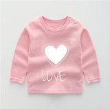 New Autumn Brand Baby Girls Boys T-shirts Kids Spring Clothes Child T-shirt Rabbit Print Clothing Costume Tops Tees Long Sleeve