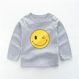 New Autumn Brand Baby Girls Boys T-shirts Kids Spring Clothes Child T-shirt Rabbit Print Clothing Costume Tops Tees Long Sleeve