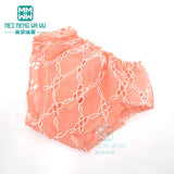 Clothes for doll fit 43-45cm Bald head baby toy new born doll and American doll fashion Ballet princess dress