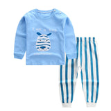 2019 Autumn Children Pajamas Animal Cartoon Sleepwear Kids Clothes Set Winter Pyjamas Kids Toddler Baby Sleepwear For Boys Girls