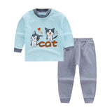2019 Autumn Children Pajamas Animal Cartoon Sleepwear Kids Clothes Set Winter Pyjamas Kids Toddler Baby Sleepwear For Boys Girls
