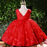 New Year Baby Girl Dress 0-24M 1 Years Baby Girls Birthday Dresses for infant Lace Vestido birthday party princess dress
