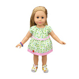 18-inch Doll Dress-Fashioh Clothes Outfit for My Little Baby-18''/Life/Generation/american doll Accessories fit Girls Gift