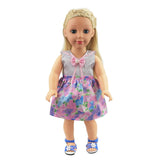 18-inch Doll Dress-Fashioh Clothes Outfit for My Little Baby-18''/Life/Generation/american doll Accessories fit Girls Gift
