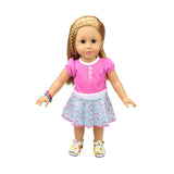 18-inch Doll Dress-Fashioh Clothes Outfit for My Little Baby-18''/Life/Generation/american doll Accessories fit Girls Gift