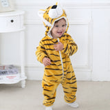 2019 Infant Romper Baby Boys Girls Jumpsuit New born Bebe Clothing Hooded Toddler Baby Clothes Cute Panda Romper Baby Costumes