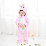 2019 Infant Romper Baby Boys Girls Jumpsuit New born Bebe Clothing Hooded Toddler Baby Clothes Cute Panda Romper Baby Costumes