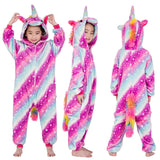 Kigurumi Pajamas Unicorn For Children Baby Girls Pyjamas Boys Sleepwear Animal Lion Deer Licorne Onesie Kids Costume Jumpsuit