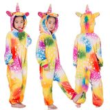 Kigurumi Pajamas Unicorn For Children Baby Girls Pyjamas Boys Sleepwear Animal Lion Deer Licorne Onesie Kids Costume Jumpsuit