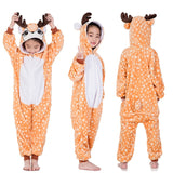 Kigurumi Pajamas Unicorn For Children Baby Girls Pyjamas Boys Sleepwear Animal Lion Deer Licorne Onesie Kids Costume Jumpsuit