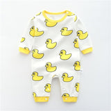 Baby's Jumpsuit New Born Baby Girl Clothes Baby Boy One Piece Outfit Cartoon Rompers Infant Clothing