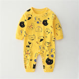 Baby's Jumpsuit New Born Baby Girl Clothes Baby Boy One Piece Outfit Cartoon Rompers Infant Clothing