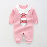 Baby's Jumpsuit New Born Baby Girl Clothes Baby Boy One Piece Outfit Cartoon Rompers Infant Clothing