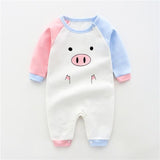 Baby's Jumpsuit New Born Baby Girl Clothes Baby Boy One Piece Outfit Cartoon Rompers Infant Clothing