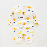 Baby's Jumpsuit New Born Baby Girl Clothes Baby Boy One Piece Outfit Cartoon Rompers Infant Clothing