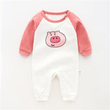 Baby's Jumpsuit New Born Baby Girl Clothes Baby Boy One Piece Outfit Cartoon Rompers Infant Clothing