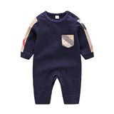 Spring Autumn Fashion Baby Boys Clothes Long Sleeve Baby Rompers Newborn Cotton Girls Clothing Toddler Jumpsuits Infant Clothing