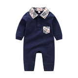 Spring Autumn Fashion Baby Boys Clothes Long Sleeve Baby Rompers Newborn Cotton Girls Clothing Toddler Jumpsuits Infant Clothing