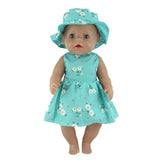 Fashion new Dress Wear For 43cm Zapf Baby Doll 17 Inch Born Babies Dolls Clothes And Accessories