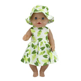 Fashion new Dress Wear For 43cm Zapf Baby Doll 17 Inch Born Babies Dolls Clothes And Accessories