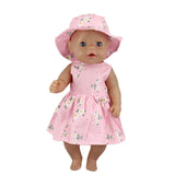 Fashion new Dress Wear For 43cm Zapf Baby Doll 17 Inch Born Babies Dolls Clothes And Accessories