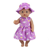 Fashion new Dress Wear For 43cm Zapf Baby Doll 17 Inch Born Babies Dolls Clothes And Accessories