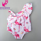 Babies new born Doll pink dress with bow for 18 inch doll sequin pink dress doll clothes