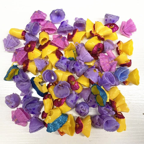 5pcs/set lols plastic baby sister doll accessories dress clothes toy for girl diy random send