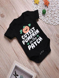 #4 2018 NEW Fashion Newborn Infant Baby Girls Boys Letter Print Romper Jumpsuit Halloween Outfits
