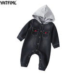 YATFIML 2019 Autumn Winter Patchwork BABY clothing toddler kids Ropmer Overalls for Newborn baby Children's playsuit 0-24M