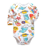 0-2 years Jumpsuit For Newborns Baby Romper Long Sleeve Costume Cotton toddler Baby Boys Clothes Overalls for children