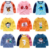 New Autumn Clothes Baby Clothing Kids Baby Boys Girls Bottoming Shirt Cotton Fashion Baby Long-sleeved T-shirt