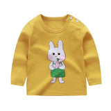 New Autumn Clothes Baby Clothing Kids Baby Boys Girls Bottoming Shirt Cotton Fashion Baby Long-sleeved T-shirt