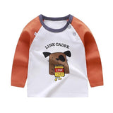 New Autumn Clothes Baby Clothing Kids Baby Boys Girls Bottoming Shirt Cotton Fashion Baby Long-sleeved T-shirt