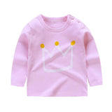 New Autumn Clothes Baby Clothing Kids Baby Boys Girls Bottoming Shirt Cotton Fashion Baby Long-sleeved T-shirt