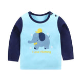 New Autumn Clothes Baby Clothing Kids Baby Boys Girls Bottoming Shirt Cotton Fashion Baby Long-sleeved T-shirt