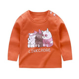 New Autumn Clothes Baby Clothing Kids Baby Boys Girls Bottoming Shirt Cotton Fashion Baby Long-sleeved T-shirt