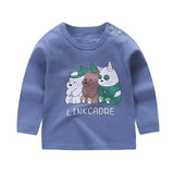 New Autumn Clothes Baby Clothing Kids Baby Boys Girls Bottoming Shirt Cotton Fashion Baby Long-sleeved T-shirt