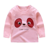 New Autumn Clothes Baby Clothing Kids Baby Boys Girls Bottoming Shirt Cotton Fashion Baby Long-sleeved T-shirt