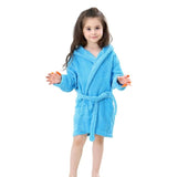 Baby Robe Cartoon Hoodies Girl Boys Sleepwear Good Quality Bath Towels Kids Soft Bathrobe Pajamas Children's Clothing